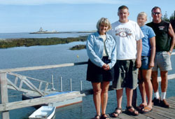 Family in Maine