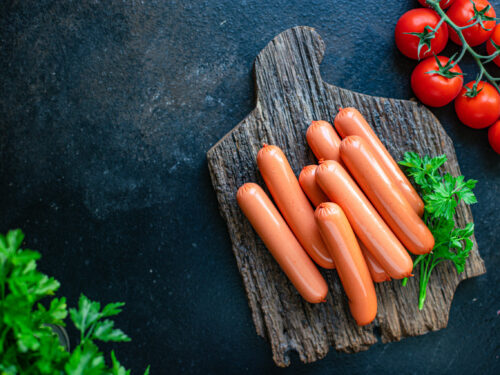 Sausages,vegetable,protein,seitan,meatless,soy,wheat,classic,taste,vegetarian